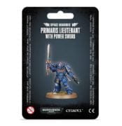 Space Marines Prymaris Lieutenant With Power Sword
