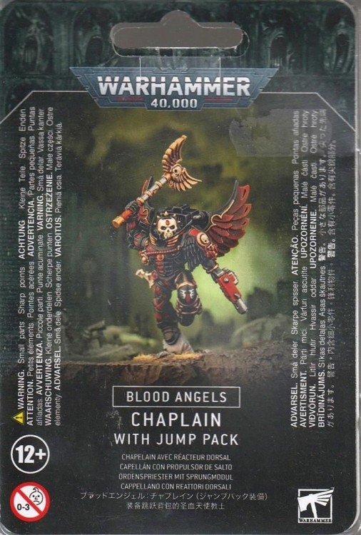 Blood Angels: Chaplain With Jump Pack