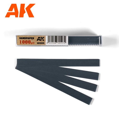 AK9026 Wet Sandpaper ziarno 1000 x 50ark