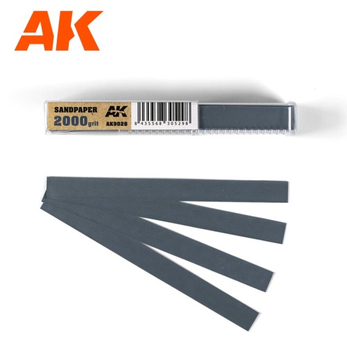AK9028 Wet Sandpaper ziarno 2000 x 50ark
