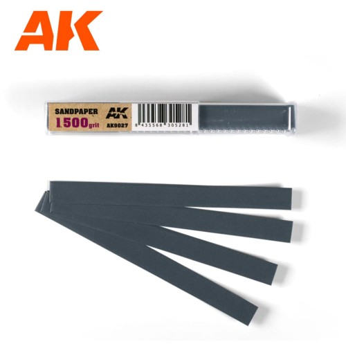 AK9027 Wet Sandpaper ziarno 1500 x 50ark