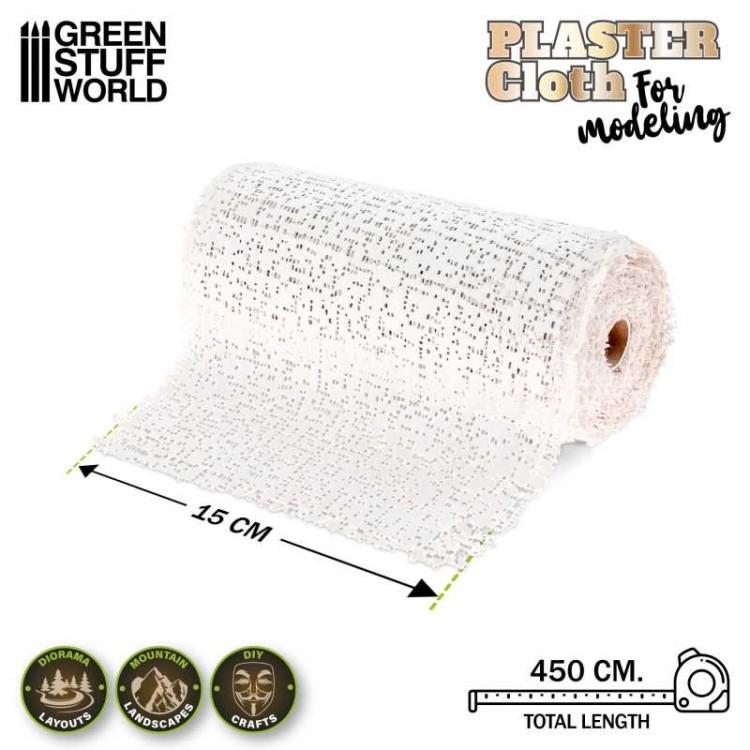 Modeling Plaster Cloth