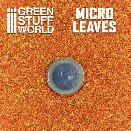 Micro Liście - Mieszanka pomarańczowe