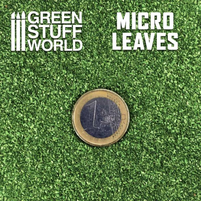 Micro Leaves - Średnio zielony Mix