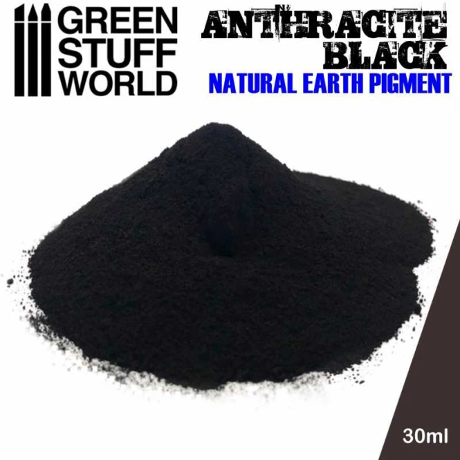 Pigment CZARNY ANTRACYT pigments 30ml