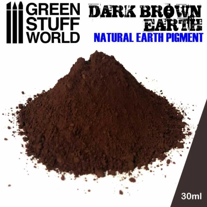 Pigment CIEMNO BRĄZOWA ZIEMIA 30ml