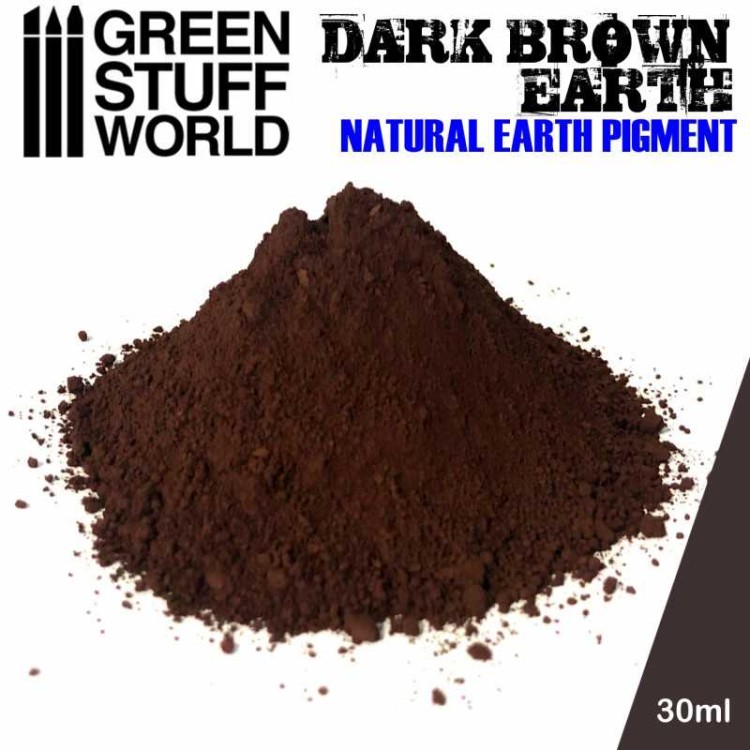 Pigment CIEMNO BRĄZOWA ZIEMIA 30ml