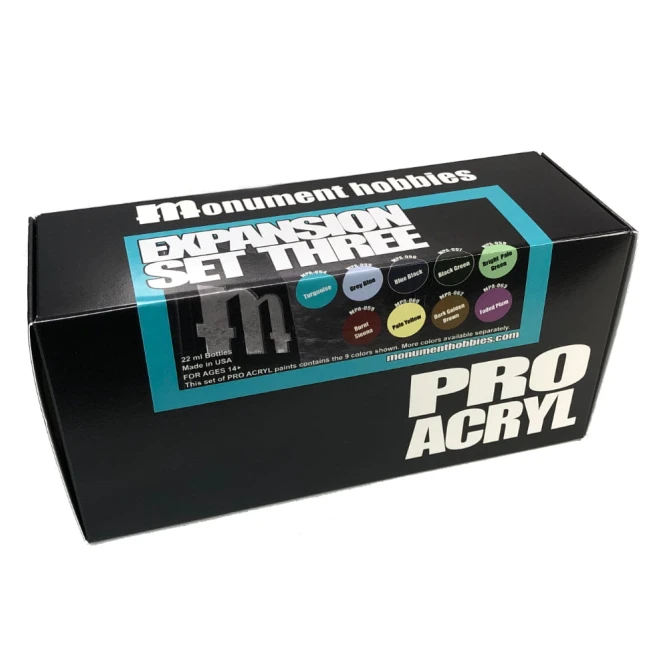 Pro Acryl Expansion Set #3 (9x22mL)