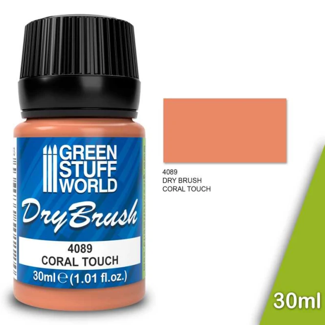 Green Stuff World Dry Colors - CORAL TOUCH 30ml
