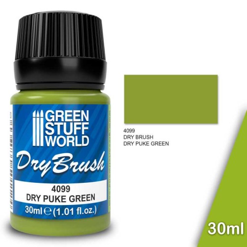 Green Stuff World Dry Color - DRY PUKE GREEN 30 ml