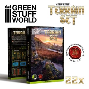 Neopreny zestaw Terenów 2D - 22 pieces