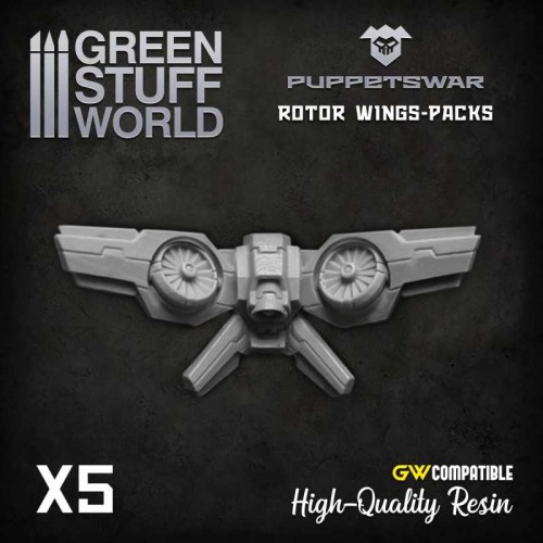 Green Stuff World  PUPPETSWAR Rotor Wings X122