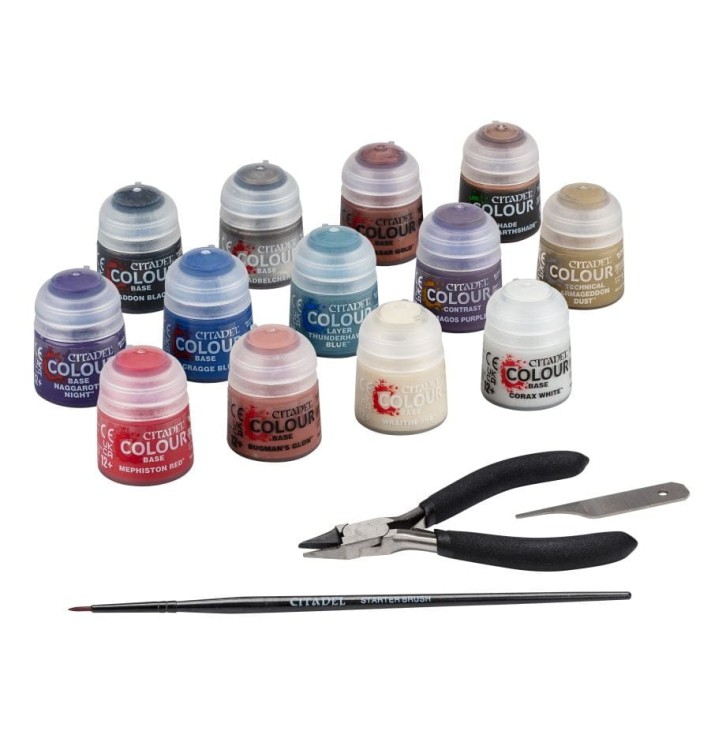 Warhammer 40k Paints+Tools set
