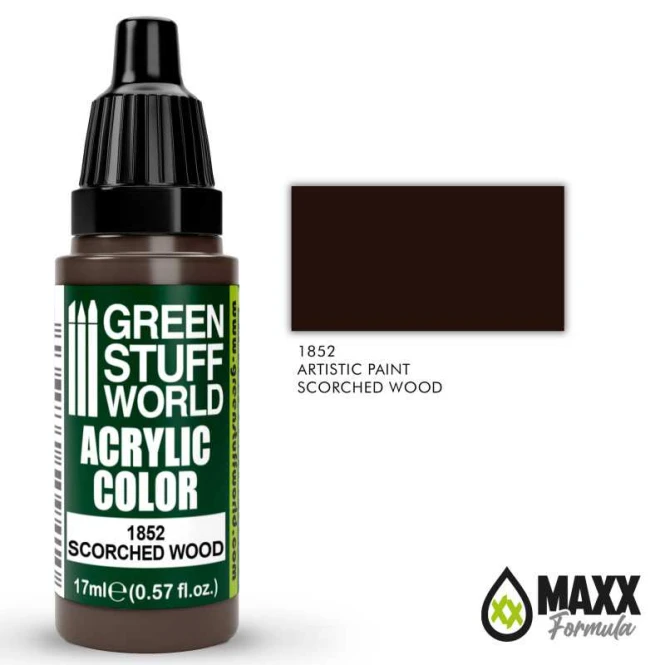 Acrylic Color SCORCHED WOOD