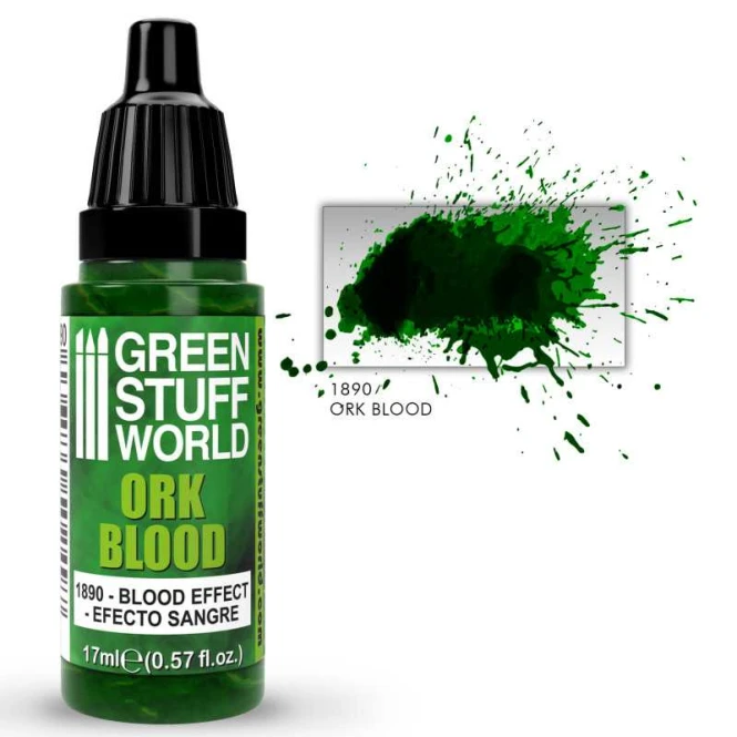 Acrylic Color Ork Blood Effect