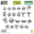 Zestaw wydrukowany w 3D - Masywne Grzyby Chunky