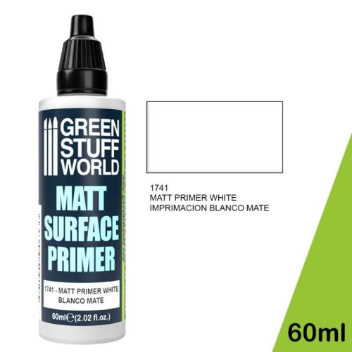 Matt Surface Primer 60ml - White Biały