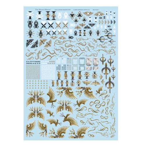Adeptus Custodes Transfer Sheet