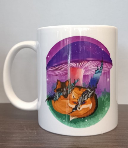 Kubek ze Wzorem Lisy