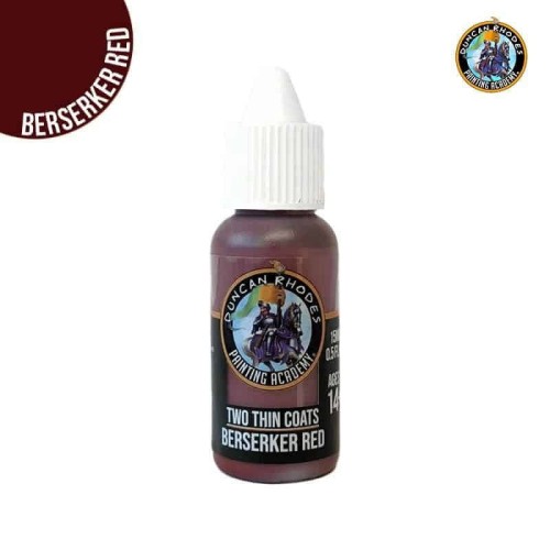 Farbka Two Thin Coats: Berserker Red 15ml
