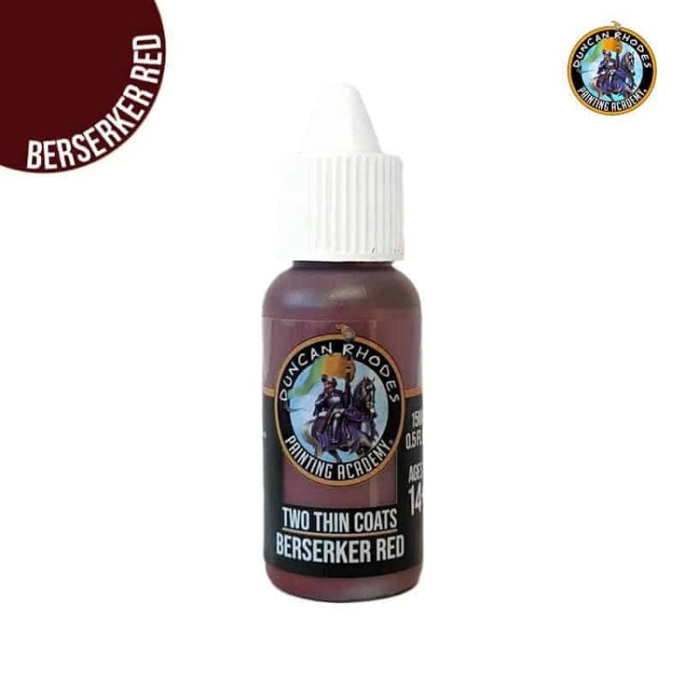 Farbka Two Thin Coats: Berserker Red 15ml