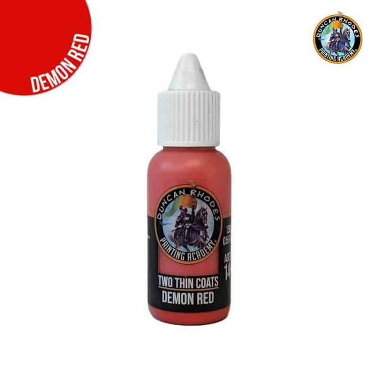 Farbka Two Thin Coats: Demon Red  15ml