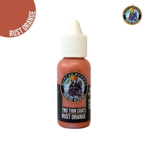 Farbka Two Thin Coats: Rust Orange  15ml
