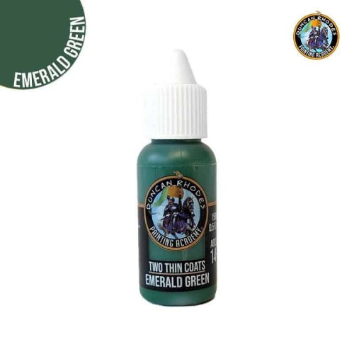 Farbka Two Thin Coats: Emerald Green  15ml