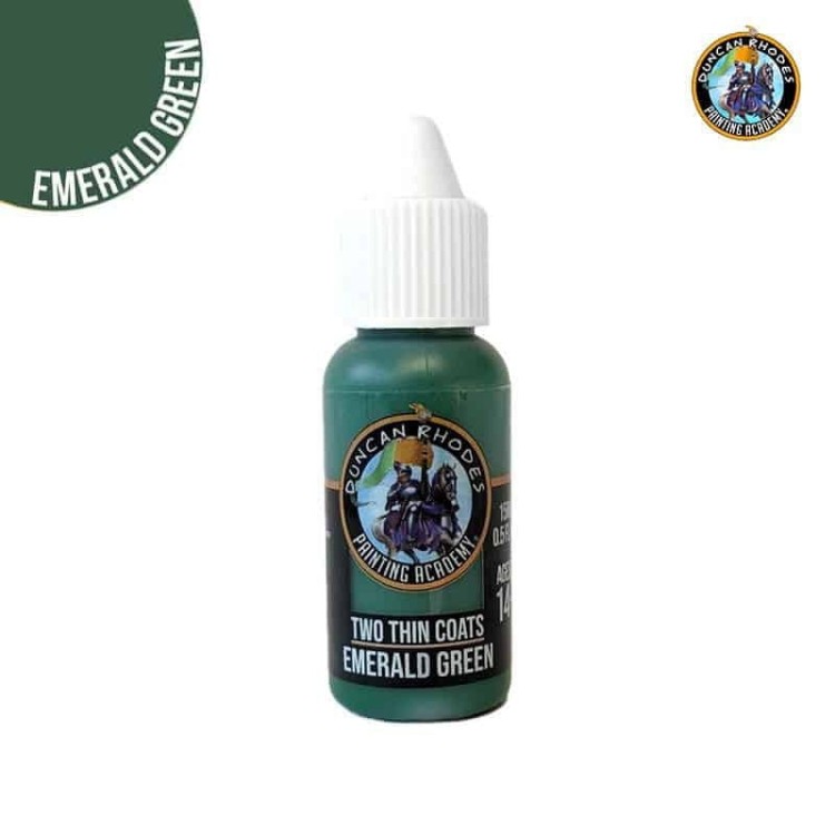 Farbka Two Thin Coats: Emerald Green  15ml