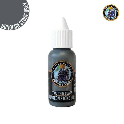 Farbka Two Thin Coats:  Dungeon Stone Grey  15ml
