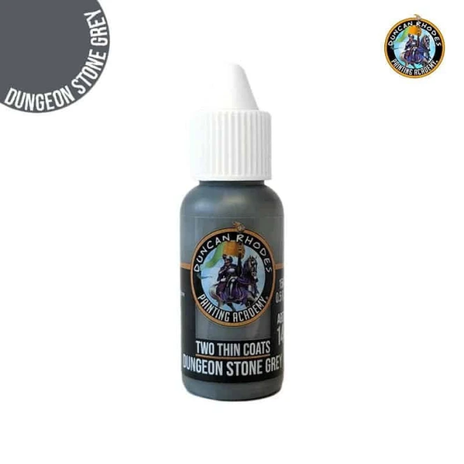 Farbka Two Thin Coats:  Dungeon Stone Grey  15ml