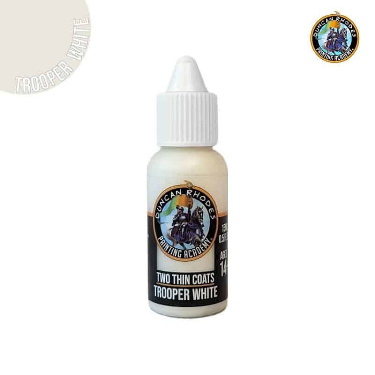 Farbka Two Thin Coats: Trooper White  15ml