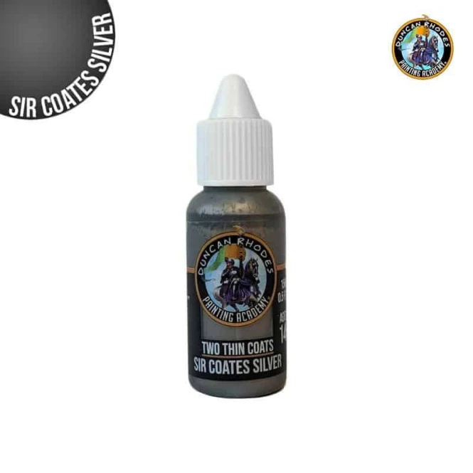 Farbka Two Thin Coats: Sir Coates Silver 15ml