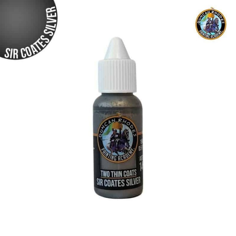 Farbka Two Thin Coats: Sir Coates Silver 15ml