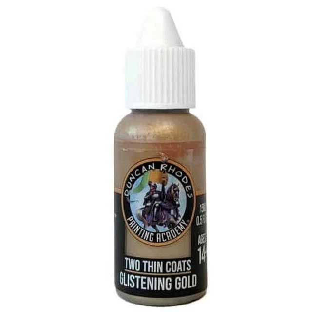 Farbka Two Thin Coats : Glistening Gold 15ml