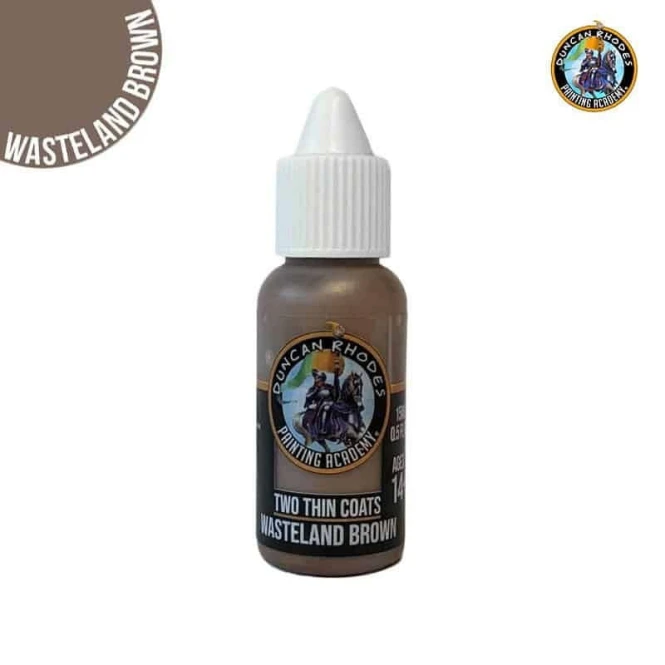 Farbka Two Thin Coats: Wasteland Brown 15ml