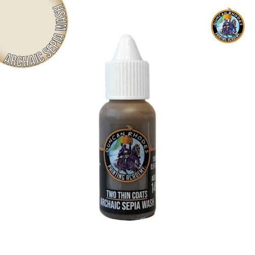 Farbka Two Thin Coats: Archaic Sepia Wash 15ml