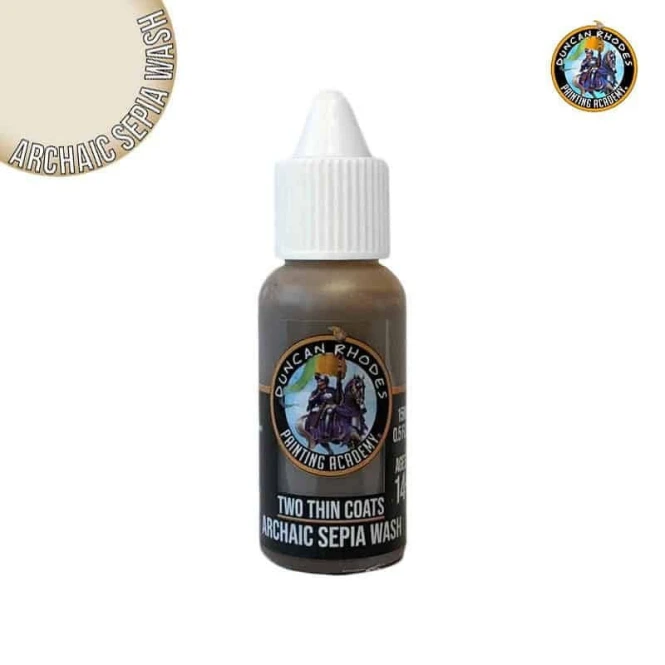 Farbka Two Thin Coats: Archaic Sepia Wash 15ml