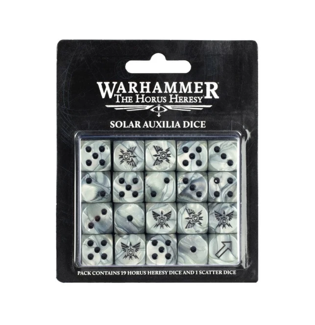 HORUS HERESY: Solar Auxillia Dice Set
