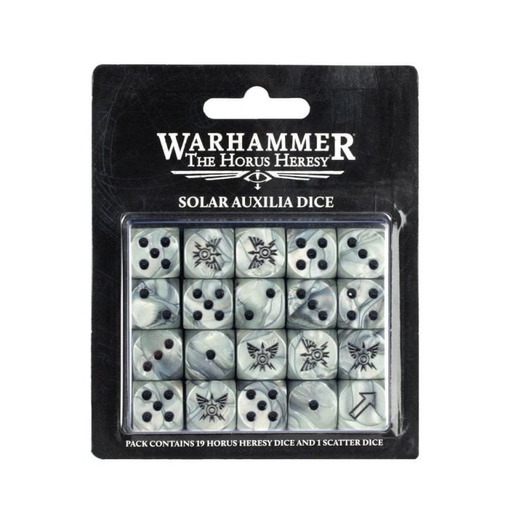 HORUS HERESY: Solar Auxillia Dice Set