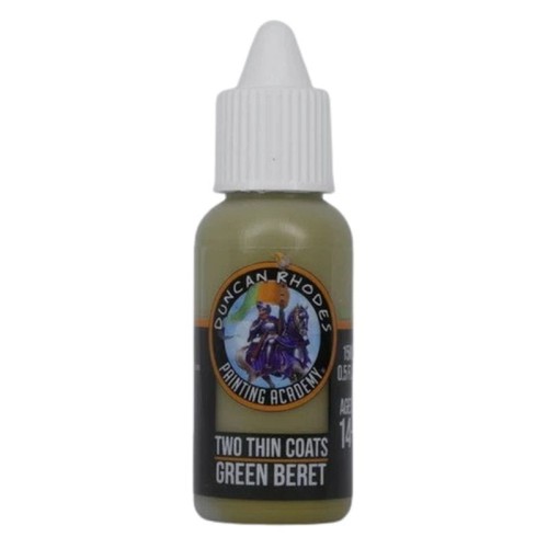 Farbka Two Thin Coats: Green Beret 15ml