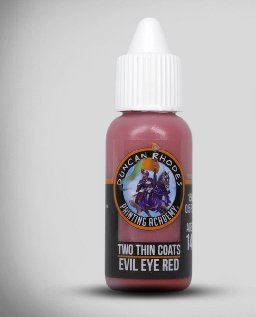 Farbka Two Thin Coats: Evil Eye Red 15ml