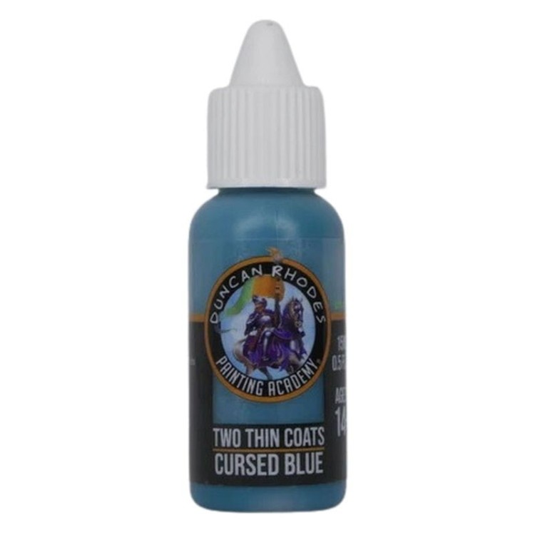 Farbka Two Thin Coats: Cursed Blue 15ml