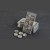 Temple Bases Round 40mm(5szt.)