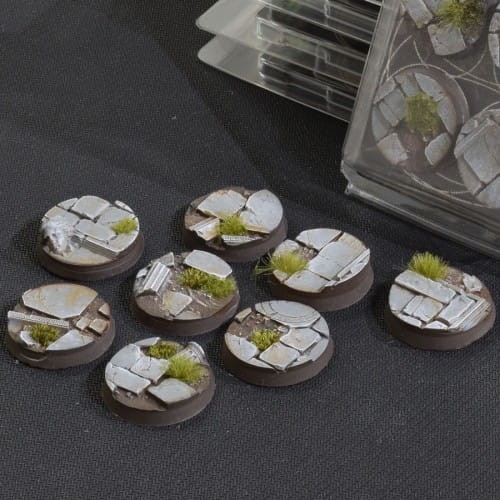 Temple Bases Round 32mm(8szt.)