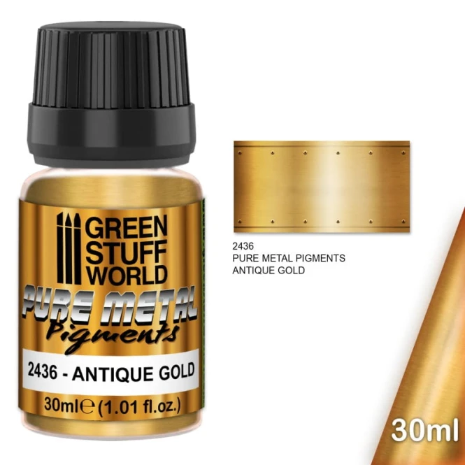 Paint Pot - Pure Metal - ANTIQUE GOLD  30ml