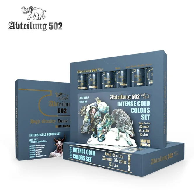 Abt1162 Intense Cold Colors Set