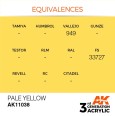 PALE YELLOW – STANDARD