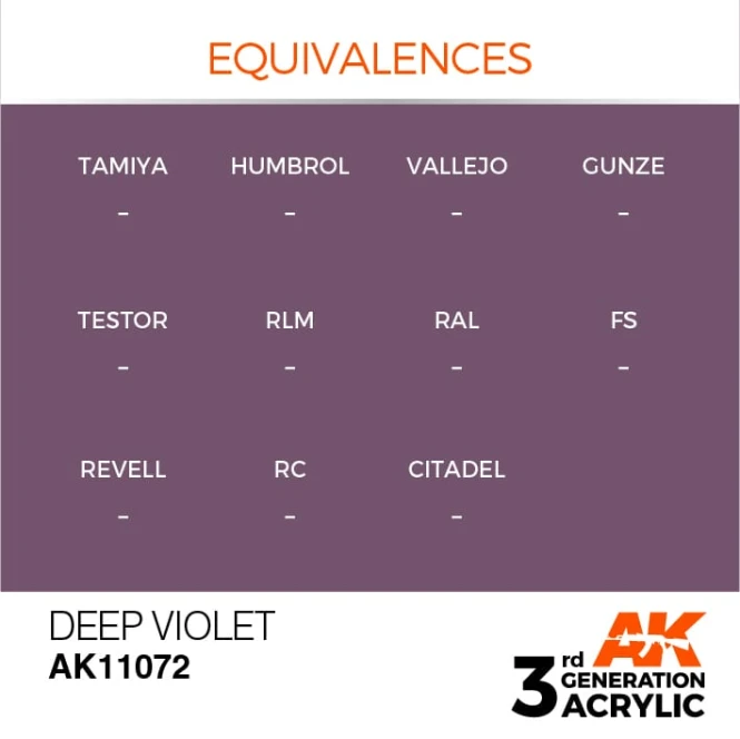 DEEP VIOLET – INTENSE