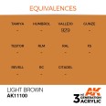 LIGHT BROWN – STANDARD